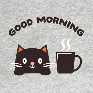 good morning cat T-Shirt